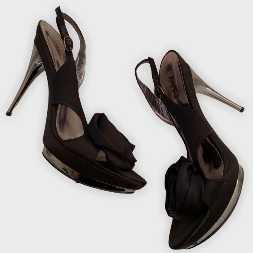 Marciano 'PMIRIS' Satin Floral Heel 8.5